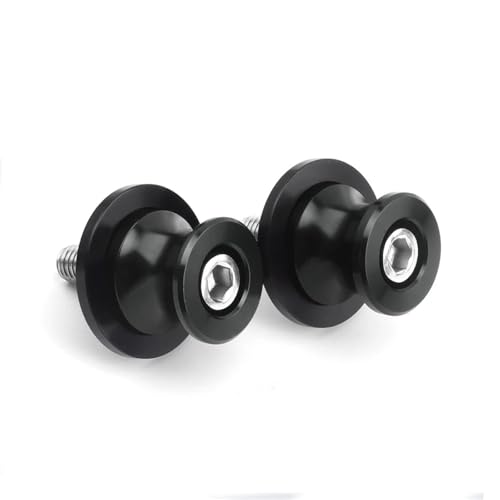 LFDTO 6 mm passend for Aprilia RS 660, Tuono 660/1100, Tuareg 660, RSV/RSV4 1000 Motorradschwinge, Schwingenaufnahmen, Gleitstücke, Schraubenzubehör(Black)