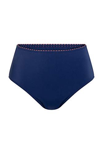 Amoena Damen Women's Alabama High Waist Brief Swim Panty Swimsuit Bikini-Unterteile, blau, 42 Cover