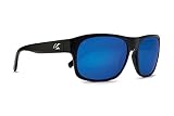 Kaenon Unisex Clemente Sunglasses - Matte Black Gun | Pacific Blue Mirror