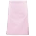 PREMIER Grembiule Media Lunghezza da Cameriera (Taglia unica) (Rosa)