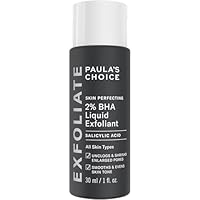PAULA'S CHOICE Skin Perfecting 2 BHA Salicylsäure Flüssigpeeling – Gesichtspeeling bekämpft Mitesser, Ausbrüche und vergrößerte Poren – Mischhaut, fettige und zu Akne neigende Haut – 30