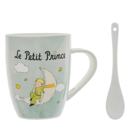 Taza Cuchara Caja Individual El Principito Luna (X 12)
