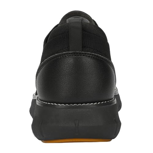 Men's Mesh Dress Shoes Casual Business Lace Up Oxford Sneakers Lightweight Breathable Walking Shoes Comfortable Thick Sole Tennis Footwear3