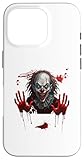 Disfraz de payaso de Halloween revestimiento de