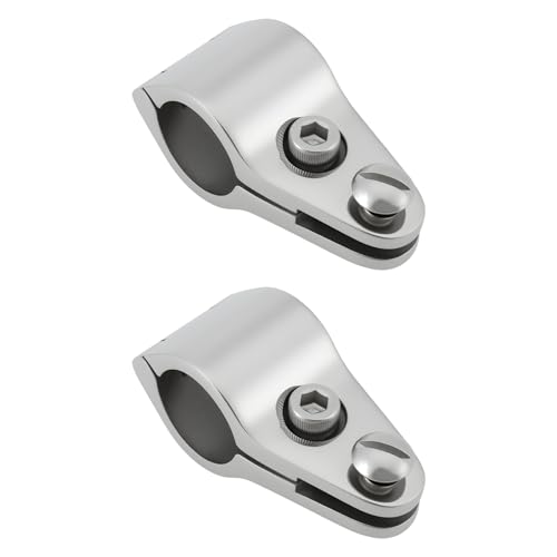 Support coulissant Bimini ECSiNG inox 316 pour bloquer les vibrations du taud supérieur