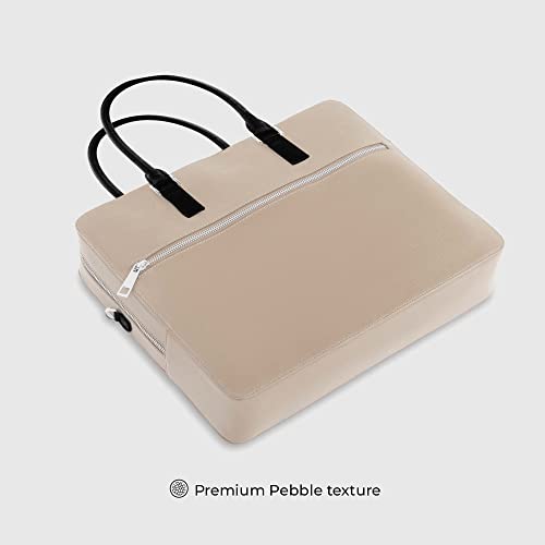 Image of OLIVES & GOLD 14 inch ROYE Laptop Bag For Men and Women | Detachable and Adjustable Shoulder Strap | Travel Friendly | Lightweight
