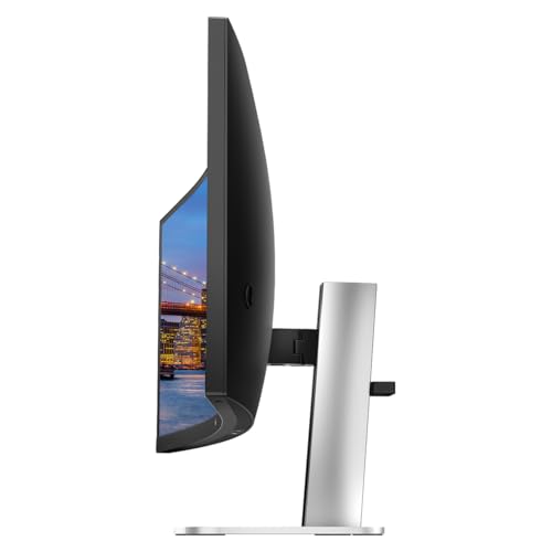 Image of HP Series 5 Pro 34-inch 534pm Curved 2K WQHD Conferencing Monitor 2-Pack Bundled with Desk Mount Stand, USB-C Multiport G5 Dock, MK540 Wireless Keyboard & Mouse, Gel Mouse & Wrist Pad