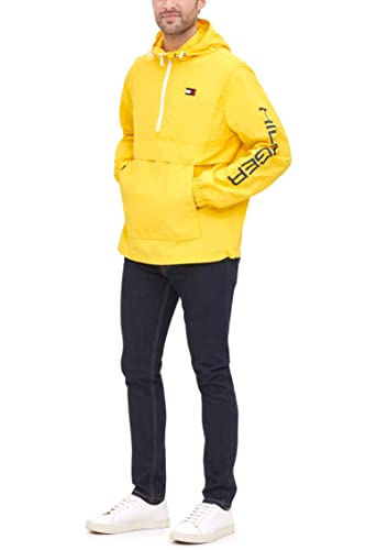 Image of Tommy Hilfiger Men's Retro Lightweight Taslan Popover Jacket