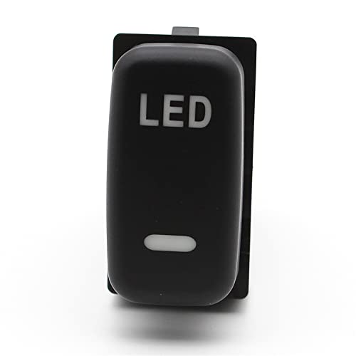 Interruptor LED rojo 12V para Pajero y Lancer 2