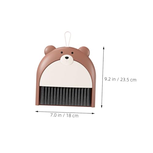 Mobestech Kleines Kehrschaufel Und Handfeger-Set Kompaktes Reinigungswerkzeug Für Lüftungsschlitze Desktops Und Ecken Praktisches Putzspielzeug Für Junge Mädchen – Bild 3