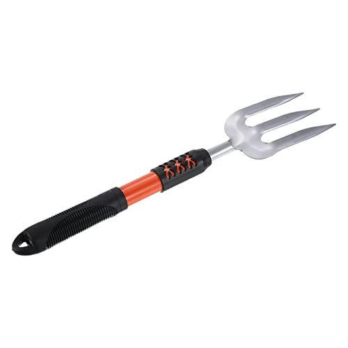 Horquilla de jardín manual PATIKIL 15.7" 3 púas miniatura 3
