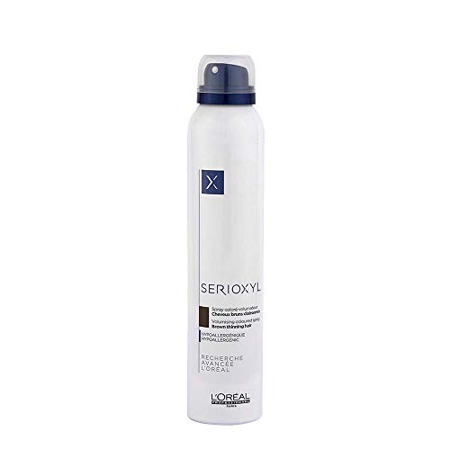 L'oreal Expert Professionnel Serioxyl Volume Spray Color #Deep Brown 200 Ml - 200 Mililitros