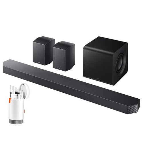 Image of Samsung HW-Q930F Q-Series 9.1.4ch Soundbar System with Wireless Subwoofer and Rear Speakers, Dolby Atmos, DTS:X & Q-Symphony for Immersive Home Audio