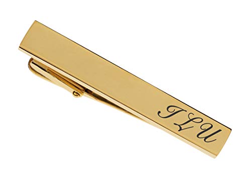 Personalized Gold Tie Clip Custom Engraved Free - Ships from USA2