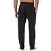 Fruit of the Loom Men's Extended Sizes Jersey Knit Sleep Pant (1-Pack), Black, 2X