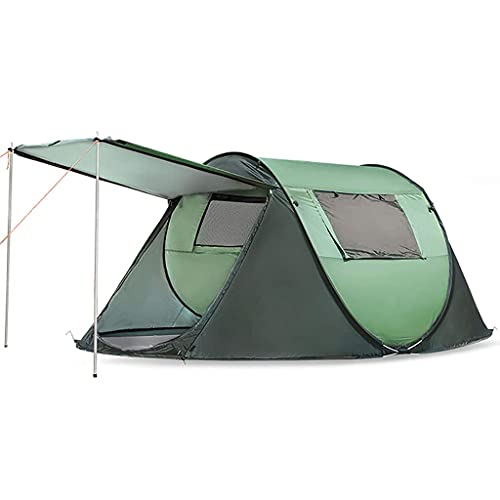 Tente de camping 2 places pop-up imperméable tunnel anti-UV pour pêche et plage
