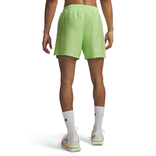 Short de sport Under Armour UA Launch 5'' homme vêtement running léger noir - 3