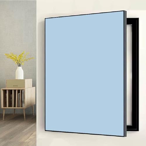 Cache-panneau électrique rabattable pour sublimer la décoration murale du salon