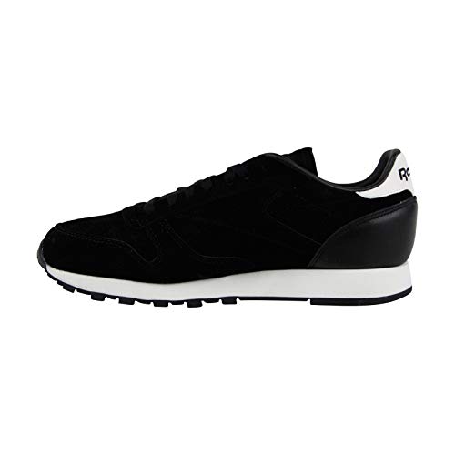 Reebok Classic Leather Shoe - Men's Walking 10.5 Black/Chalk2
