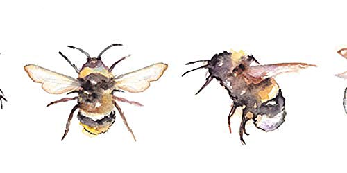 Image of The Leonardo Collection Busy Bees Teabag Tidy By Jennifer Rose Gallery | Delightful Bee-Inspired Design | Hand-Painted Resin | Practical and Decorative | Nature-Inspired Tea Time Accessory