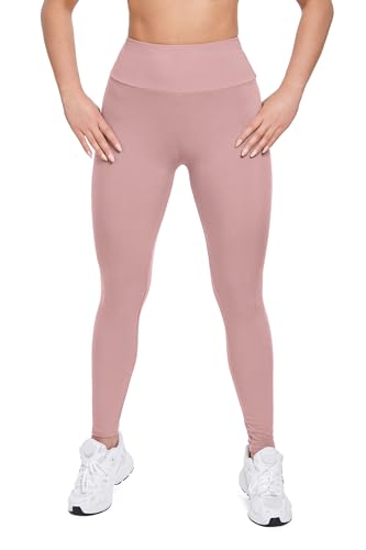 SOFTSAIL Women’s High-Waisted Ribbed Leggings Push-Up Stretchy Yoga Pants for Gym & Workout Tummy Control Activewear, Breathable & Comfortable, Sizes S-XL