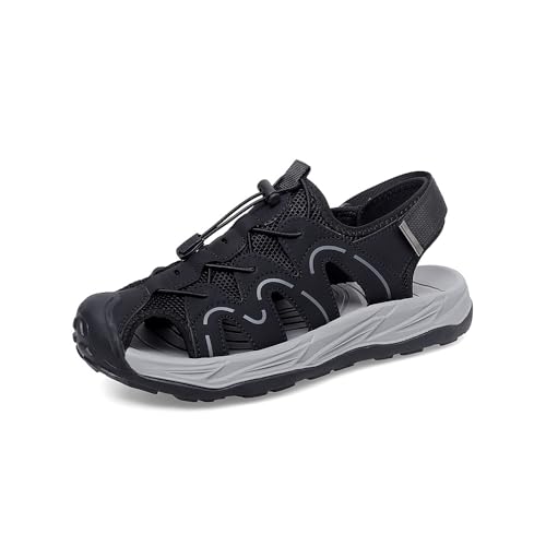 Asifn Mens Hiking Sandals Outdoor Sports Beach Shoes Lightweight Summer Water Shoes Comfortable Casual Closed Toe