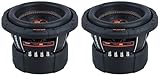 Audiosavings Bundle: (2) Memphis MJP822 Audio MOJO 8' 1500w Competition Car Subwoofers DVC 2 ohm Subs (2 Items)