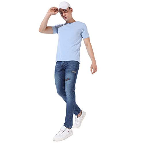 Image of Campus Sutra Men's Regular Jeans