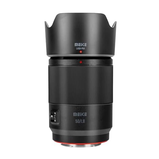 Meike 50mm F1.8 Full Frame AF STM Lens Standard Aperture Auto Focus Fixed Prime Portrait Lenses for Sony E Mount Mirrorless Cameras A9 A7III A7II A7 A7R3 A7R4 A6500 A6300