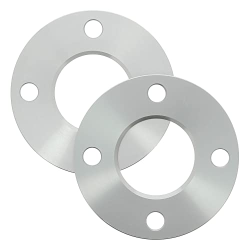 S SUMEX Separadores de Rueda 2 Piezas de Grosor 5mm Anclaje 4x100 Buje 57,1 Sin Tornilleria