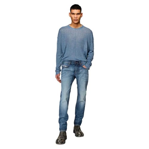 Image of Diesel Mens 2019 D-strukt | Medium waist slim fit with stretch denim comfort