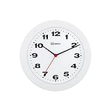 Relógio de Parede Quartz Branco