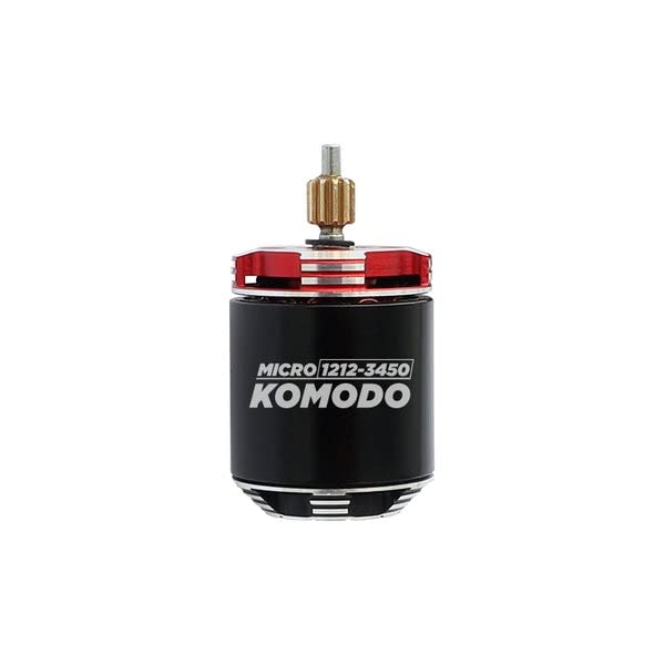 Fur Micro Komodo 3450KV Brushless Hi-Torque Motor for Remote Control Car 1/24, Compatible for Fur Lizard ESC, Fur Lizard Pro ESC and Fur Tegu ESC (FUR-2100)