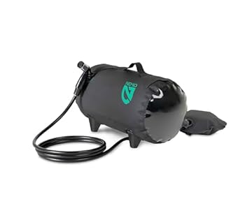 foot pump camp shower