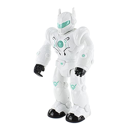 Brinquedo Infantil Robô Musical Divertido c/ Luz e som - BBR Toys (Branco)