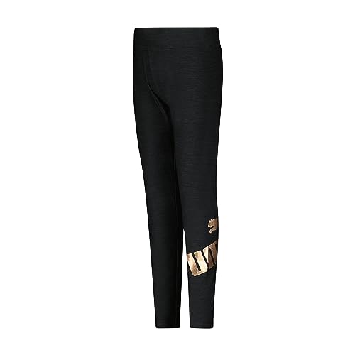 Image of Puma Girls Core Logo Legging, Elastic Waistband, Soft & Comfortable