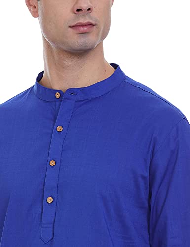 Image of OORA Men's Cotton Kurta & Pajama Set for Birthday,Wedding, Ceremony, Casual, Engagement