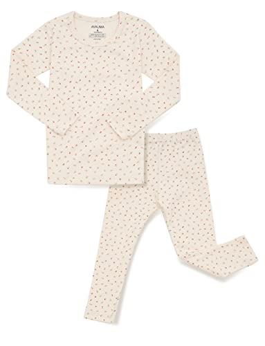 Image of AVAUMA Baby Boys Girls Pajama Set 6M-7T Kids Cute Toddler Snug fit Pattern Design Pjs Cotton Sleepwear