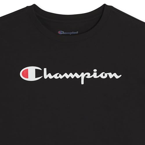 Champion Boys T-Shirt Short Sleeve Logo Tee Shirt for Boys2