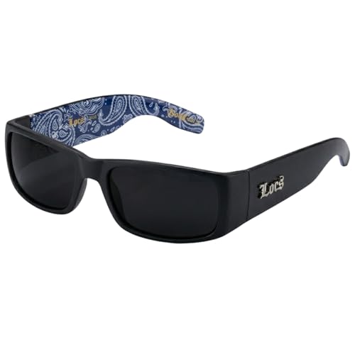 Image of Locs Mens Hardcore Gangster Sunglasses Bandana Print
