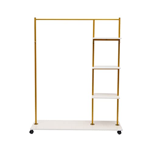 Perchero con estante para zapatos, estable, estante para entrada, salón, dormitorio, zapatero, estantería de almacenamiento, estantes versátiles, 120 x 36 x 150 cm