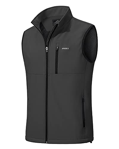Herren Outdoor Weste Ärmellos - Leicht & Warm Mit Taschen Für Jagd, Camping & Freizeit