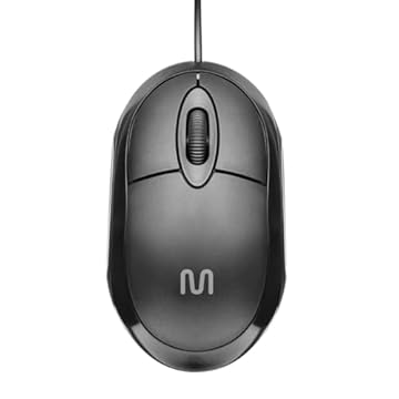 Mouse Classic Box Óptico USB 1200dpi Preto Multilaser - MO300