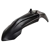WungKiStar Motorcycle Front Fender 405mm/15.94in Mudguard for KTM65 BD27 KTM50 SX 50cc-250CC Mini Motorcross Dirt Bike (Black)