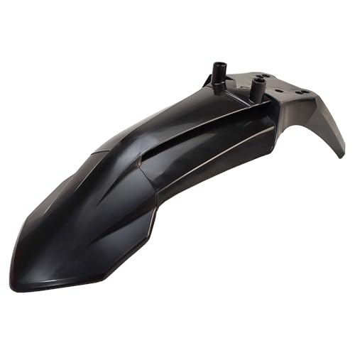 WungKiStar Motorcycle Front Fender 405mm/15.94in Mudguard for KTM65 BD27 KTM50 SX 50cc-250CC Mini Motorcross Dirt Bike (Black)