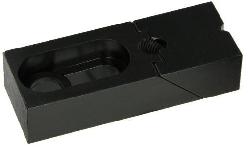 Image of Te-Co 33815 Nuzzler Black Oxide 1018 Steel High Grip Edge Clamp, 3 /4 inch Bolt Size, 5-1 /4 inch Length x 2 inch Width x 1-1 /4 inch Height
