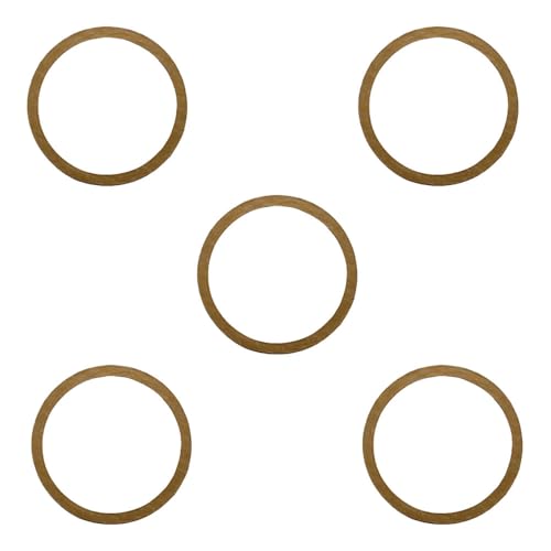 Image of 8N6734 364420R1 5 Pack of Engine Oil Drain Plug Gaskets Fits Ford 2N 8N 9N Jubilee NAA