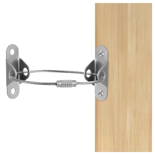 30pcs Silver Anti-Tip Furniture Anchors