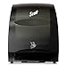 Scott 48860 Essential Electronic Hard Roll Towel Dispenser, 12.7w x 9.572d x 15.761h, Black