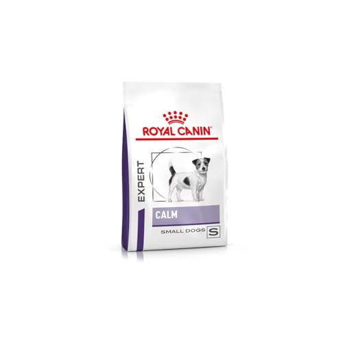 Royal Canin Expert Calm Small Dogs Trockenfutter | 4 kg | Alleinfuttermittel für ausgewachsene kleine Hunde | Möglicher entspannender Effekt | Hydrolysiertes Milchprotein und L-Tryptophan